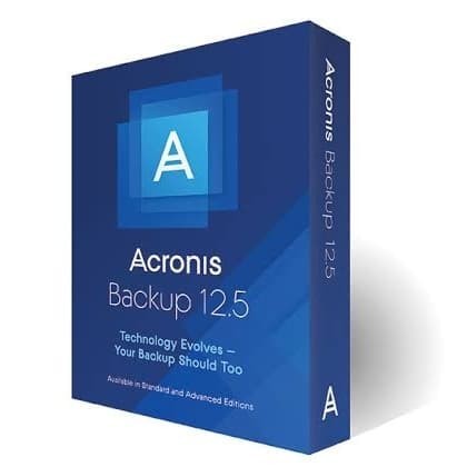 Acronis Backup 12.5 Standard 1 Year Subsribe